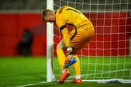 Jordan Pickford was beaten twice in the England goal